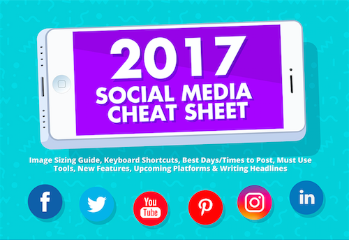 Social Media Cheat Sheet Featured Image
