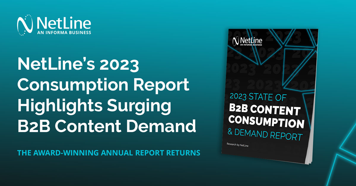NetLine’s 2023 consumption report highlights surging B2B content demand
