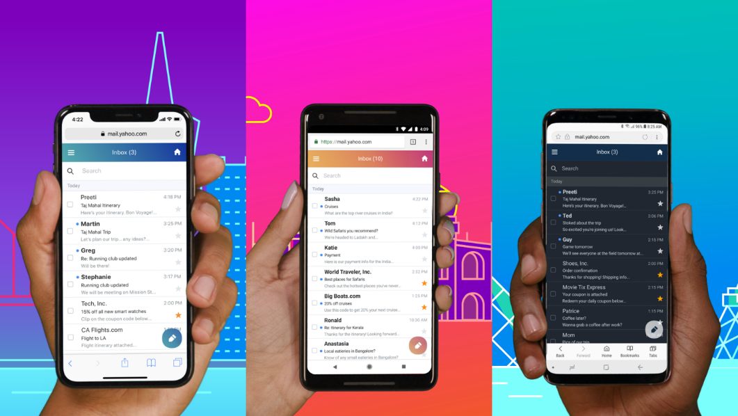 Yahoo Mail launched new mobile web experience and Android Go App