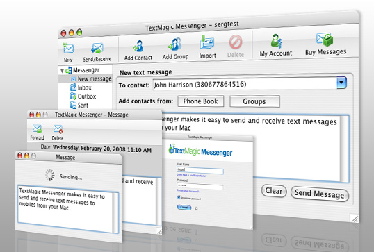 TextMagic_messenger_screenshot