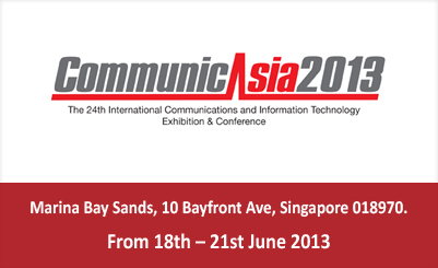 Global technology leaders meet next week at CommunicAsia2013 and EnterpriseIT2013